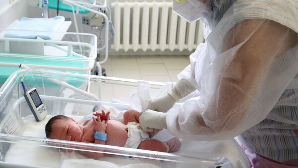 Рождение ребенка в красной зоне городской больницы Волгограда - Sputnik Южная Осетия