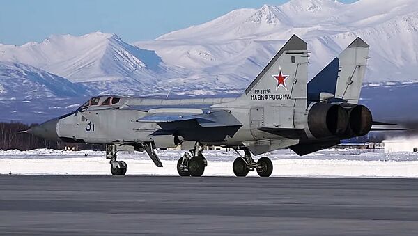 МиГ-31 перехватил условного противника на Камчатке  - Sputnik Южная Осетия