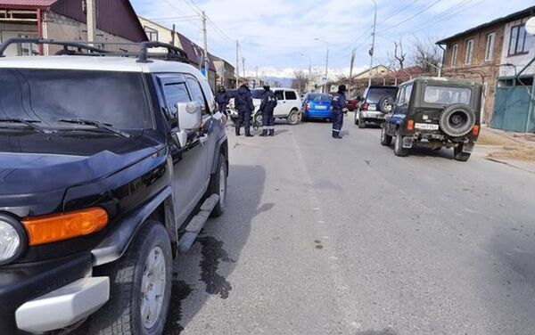 В Цхинвале на одной из главных улиц произошло ДТП с участием пяти машин В Цхинвале на одной из главных улиц произошло ДТП с участием пяти машин - Sputnik Южная Осетия