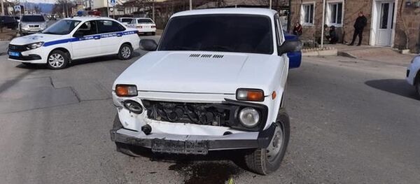 ДТП в Цхинвале с участием пяти автомобилей ДТП в Цхинвале с участием пяти автомобилей - Sputnik Южная Осетия