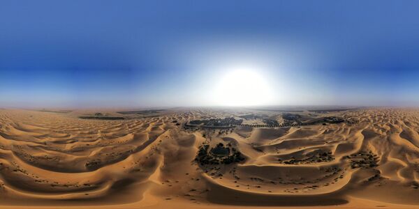 Оазис в пустыне на курорте Телал Аль-Айн, ОАЭ - Sputnik Южная Осетия