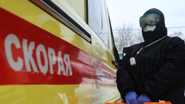 Работа скорой помощи с больными коронавирусом в Тамбове - Sputnik Южная Осетия