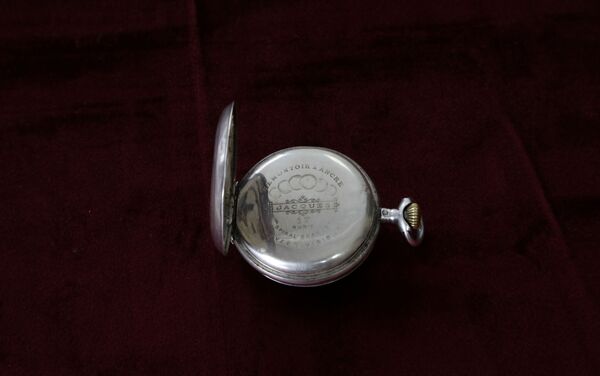 Серебряные карманные часы 19 века - Sputnik Южная Осетия