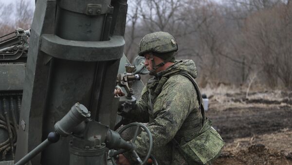 Артиллеристы ЮВО в Северной Осетии - Sputnik Южная Осетия