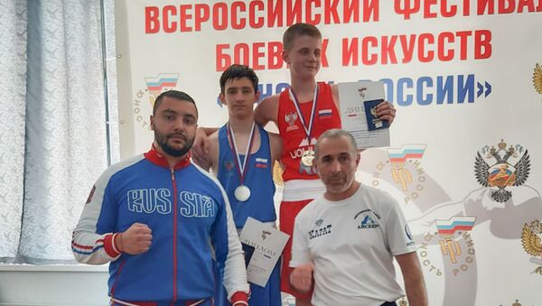 Боксеры из Южной Осетии стали призерами первенства Юность России - Sputnik Южная Осетия