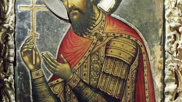 Икона Великомученик Феодор Стратилат.  - Sputnik Южная Осетия