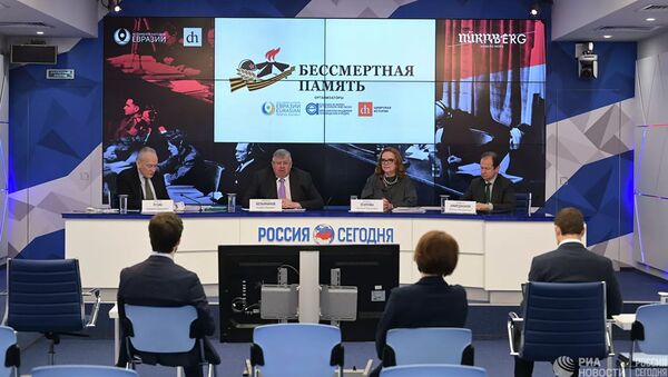 В Россия сегодня презентовали международный проект Бессмертная память - Sputnik Южная Осетия