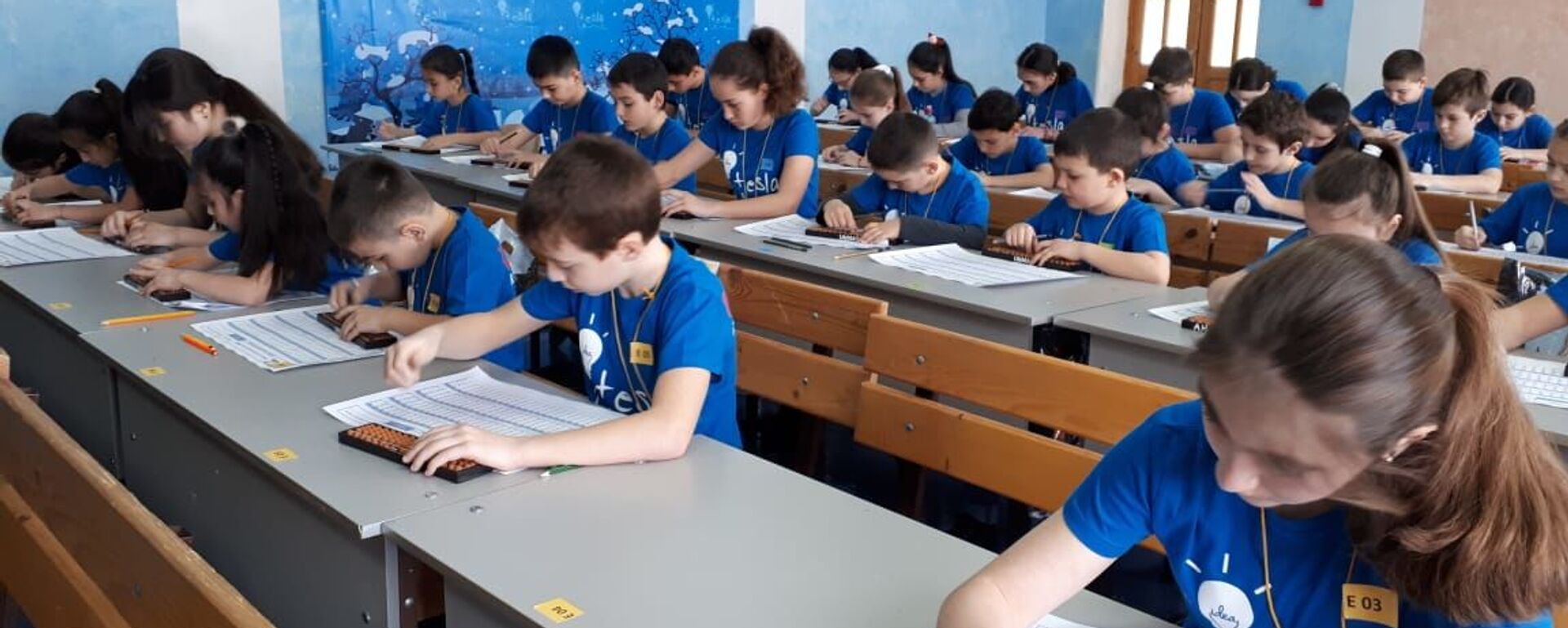 Чемпионат по ментальной арифметике в Цхинвале  - Sputnik Южная Осетия, 1920, 16.04.2024