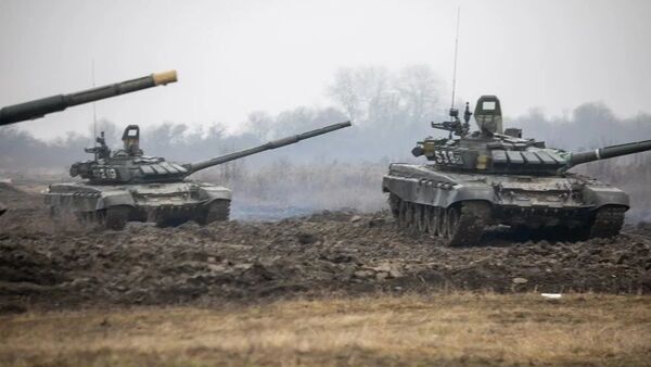 Ротные тактические учения мотострелковых соединений ЮВО - Sputnik Южная Осетия