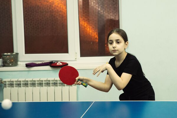 Занятия по настольному теннису в Южной Осетии - Sputnik Южная Осетия