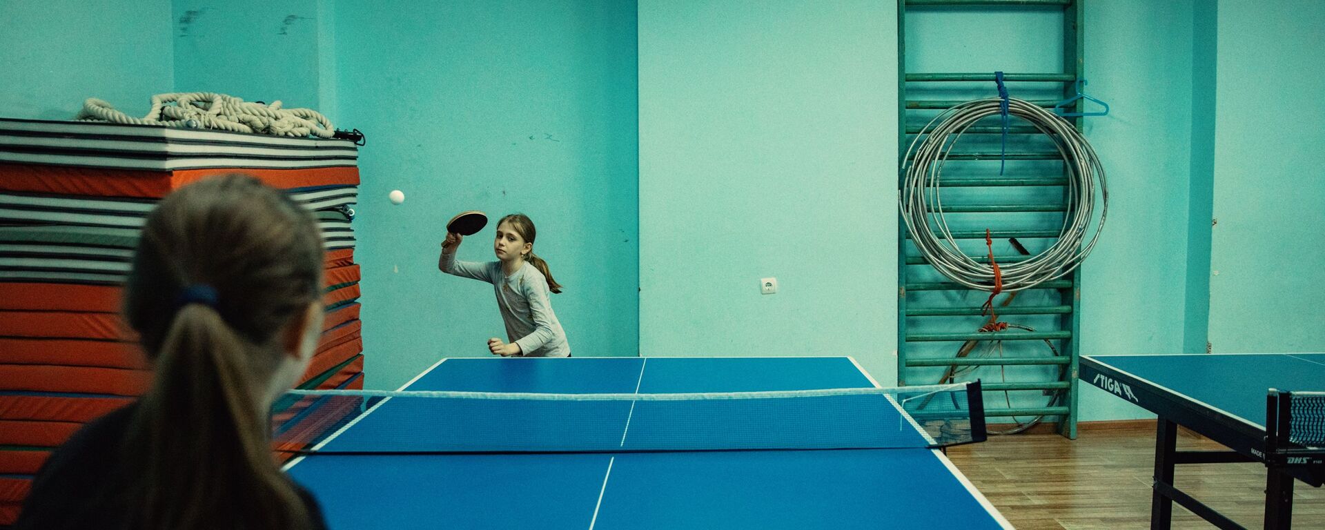 Занятия по настольному теннису в Южной Осетии - Sputnik Южная Осетия, 1920, 30.03.2024