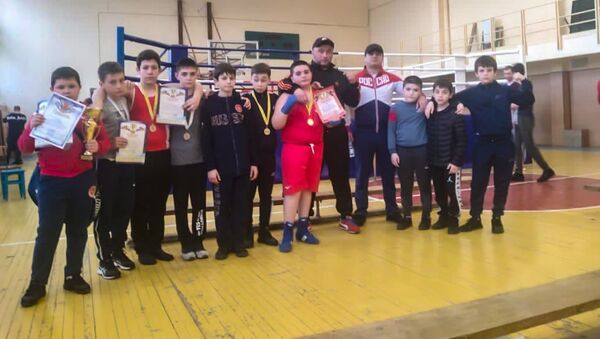 Юные боксеры из Южной Осетии стали победителями открытого турнира города Минеральные воды - Sputnik Южная Осетия