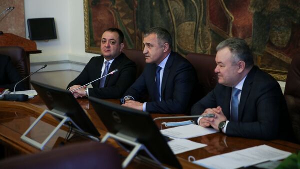 Президент Анатолий Бибилов принял участие в заседании ученого совета МГЮА - Sputnik Южная Осетия