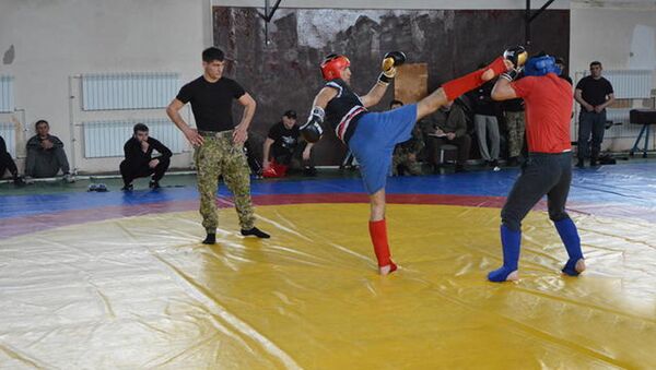 Среди команд ОМОН прошел турнир по рукопашному бою - Sputnik Южная Осетия