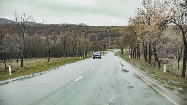 Дорога в Цхинвальском районе РЮО - Sputnik Южная Осетия