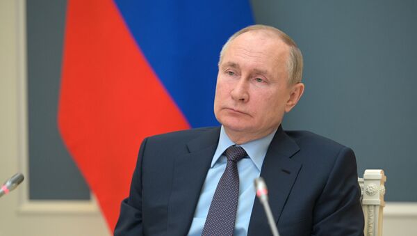 Президент РФ В. Путин принял участие в заседании попечительского совета Русского географического общества - Sputnik Южная Осетия