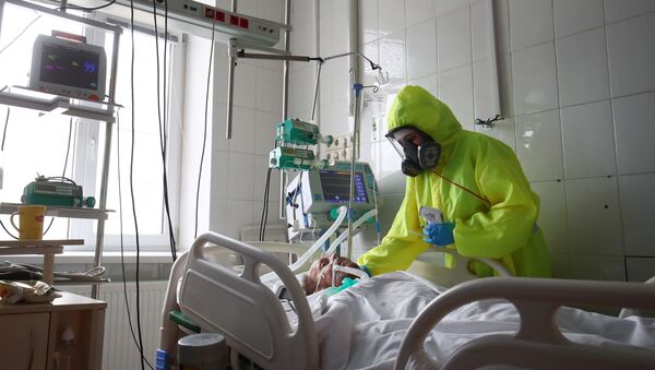 Лечение больных COVID-19 в больнице скорой помощи №7 Волгограда - Sputnik Южная Осетия