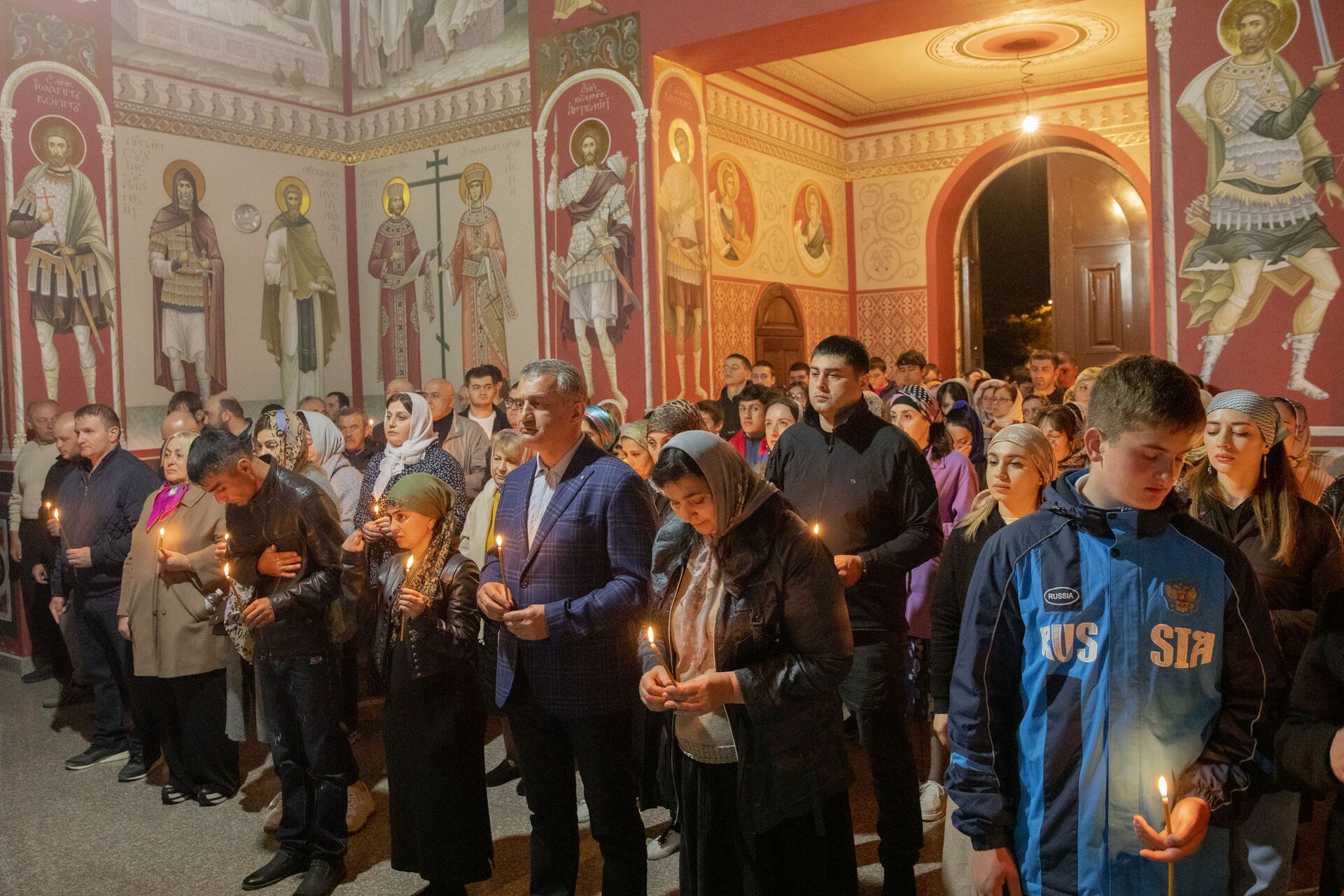 Православные Южной Осетии отмечают главный праздник христиан – Воскресение Христово - Sputnik Южная Осетия, 1920, 02.05.2021