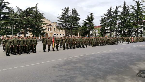 Репетиция парада Победы в Цхинвале - Sputnik Южная Осетия