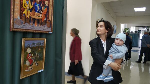 В Цхинвале открылась выставка Союза художников - Sputnik Южная Осетия