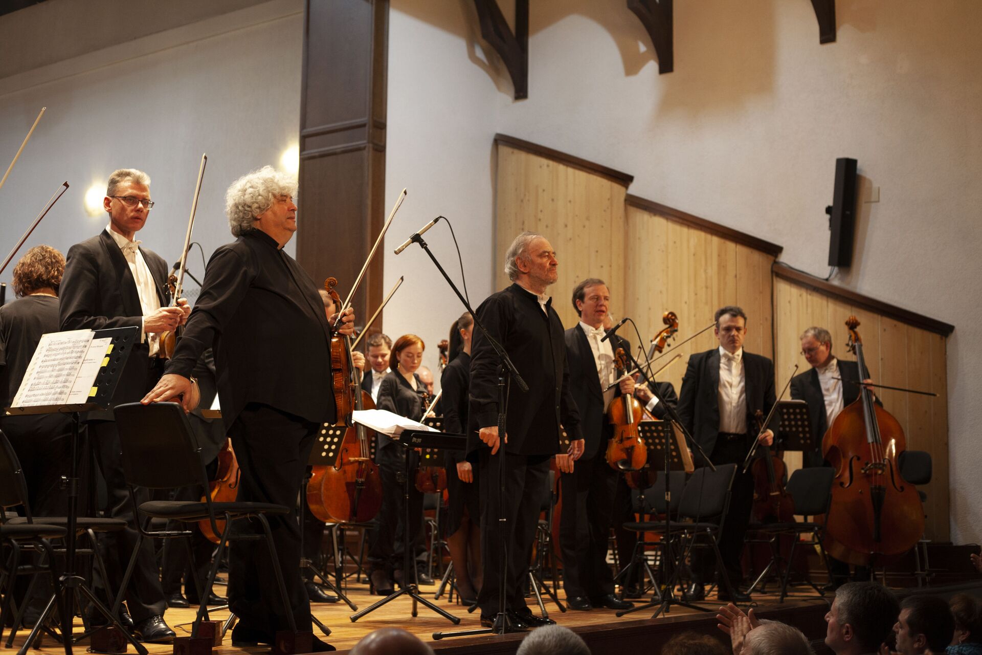 Бибилов посетил концерт симфонического оркестра Мариинки во Владикавказе - Sputnik Южная Осетия, 1920, 06.05.2021