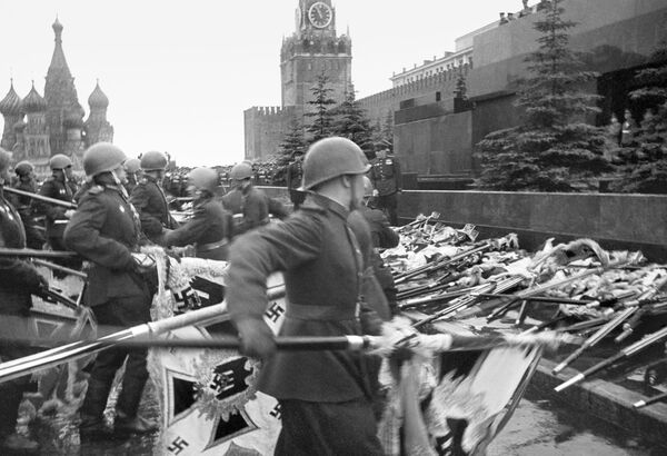 Парад Победы на Красной площади, 1945 год - Sputnik Южная Осетия