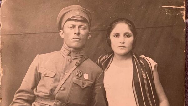 Спиридон Валиев с супругой Валентиной - Sputnik Южная Осетия
