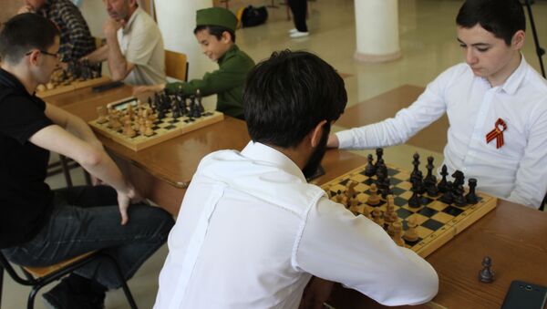 Турнир по быстрым шахматам в Цхинвале в честь Дня Победы - Sputnik Южная Осетия