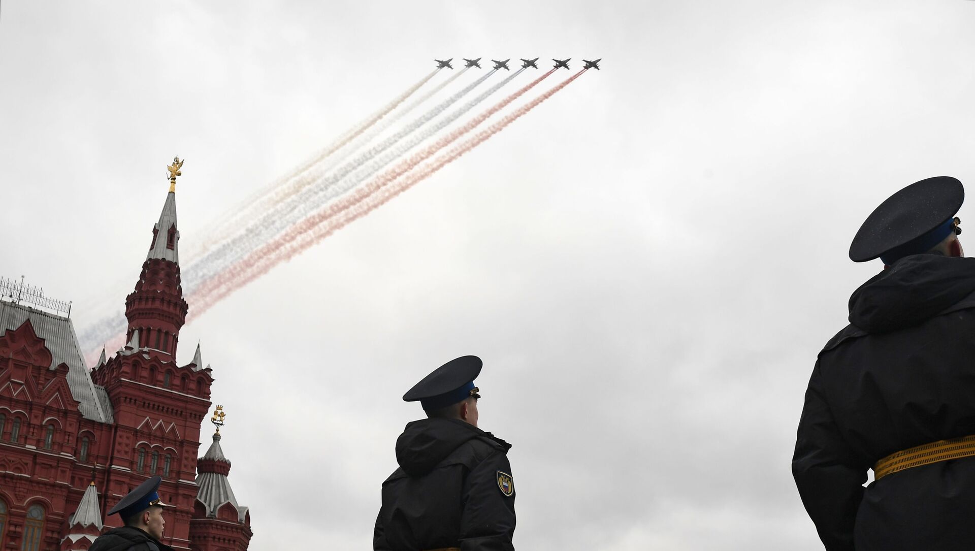 Воздушная часть парада в честь 76-й годовщины Победы - Sputnik Южная Осетия, 1920, 09.05.2021