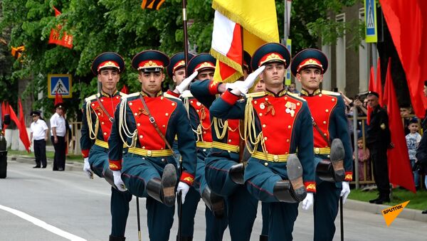 Парад победы в Цхинвале - Sputnik Южная Осетия