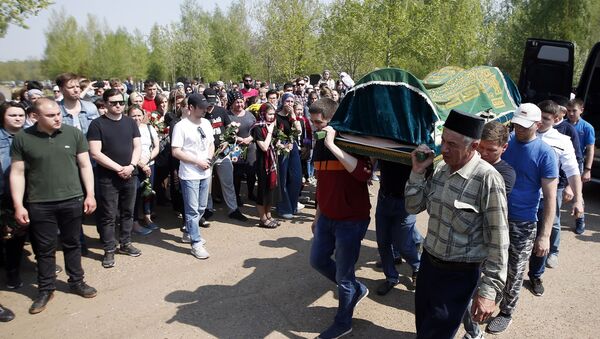 Russia School Shooting Funeral - Sputnik Южная Осетия
