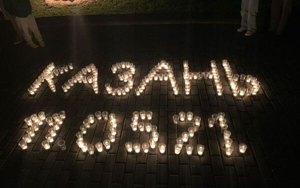  Акция в память о погибших при стрельбе в школе в Казани - Sputnik Южная Осетия