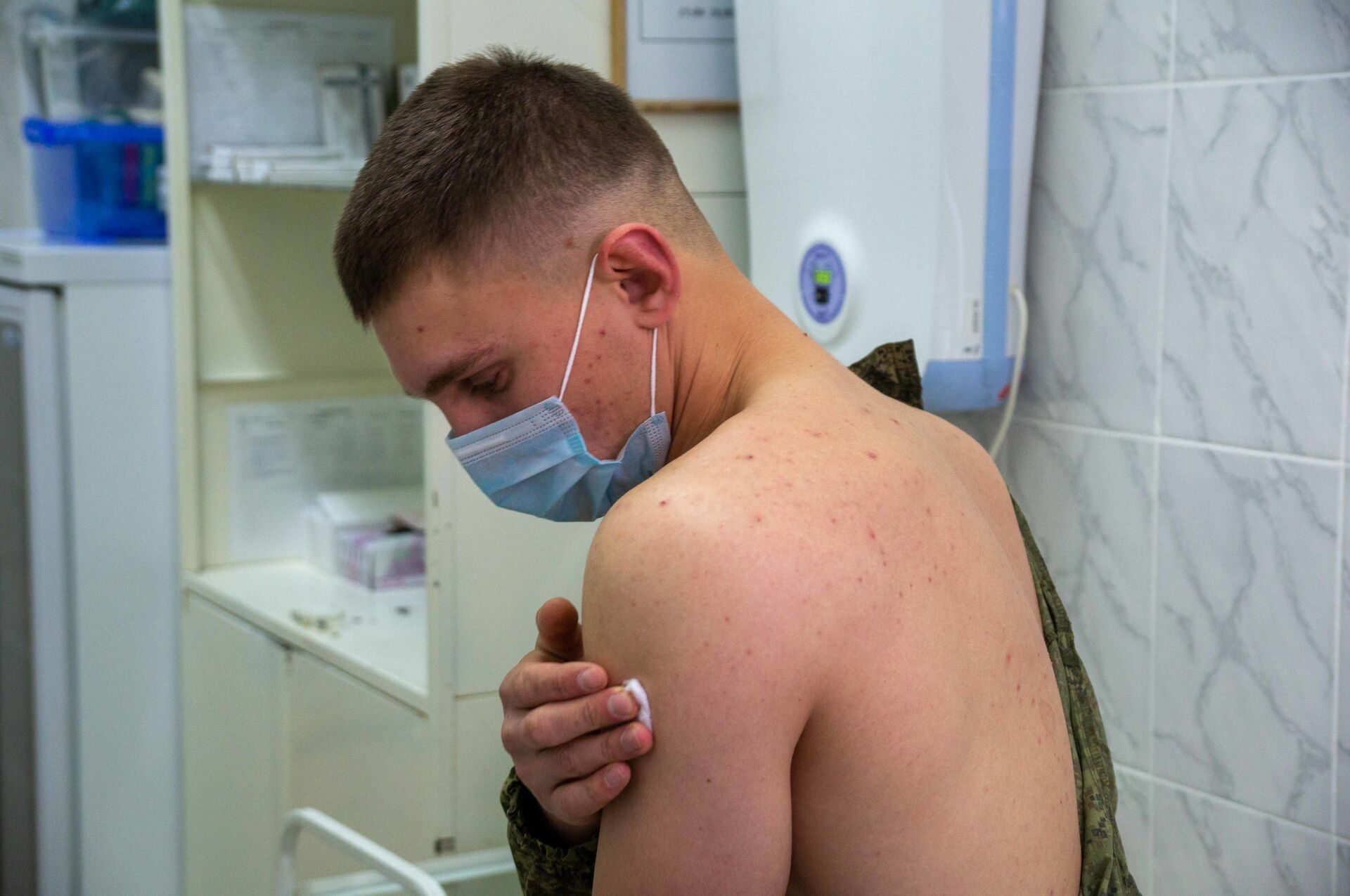 Более 90 процентов российских военных в Южной Осетии вакцинировались от COVID-19 - Sputnik Южная Осетия, 1920, 18.05.2021