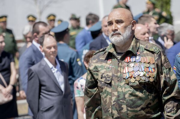 Цхинвалы бакодтой Хуссар Иры зынгхуыст хъайтартӕн нывонд мемориалон комплекс - Sputnik Хуссар Ирыстон