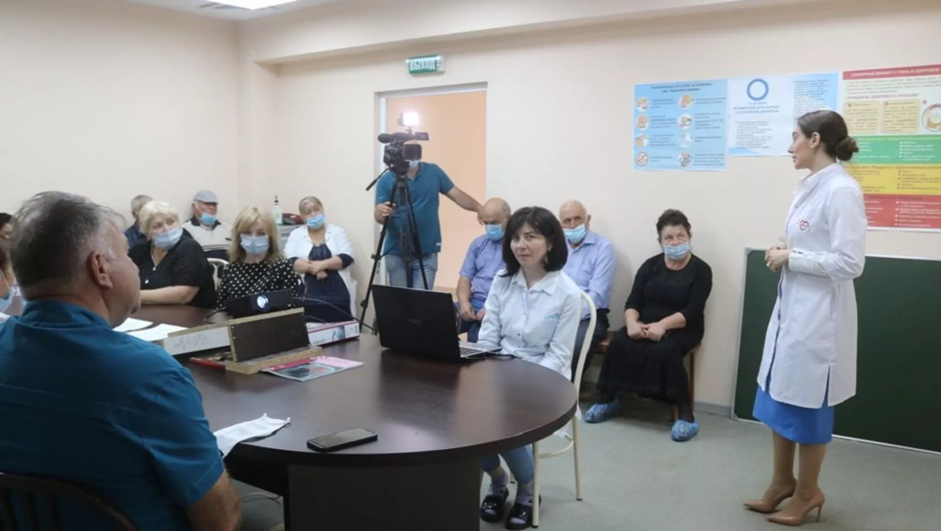 Тематическая лекция в рамках проекта Минздрава школа диабета 