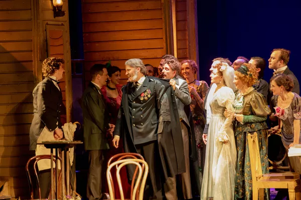 Спектакль Чехов – GALA на сцене Госдрамтеатра Южной Осетии Спектакль Чехов – GALA на сцене Госдрамтеатра Южной Осетии - Sputnik Южная Осетия
