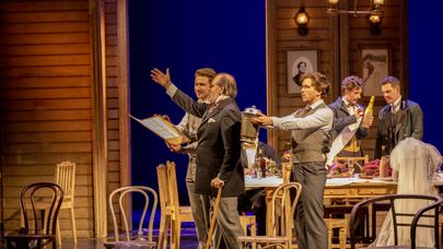 Спектакль "Чехов – GALA" на сцене Госдрамтеатра Южной Осетии