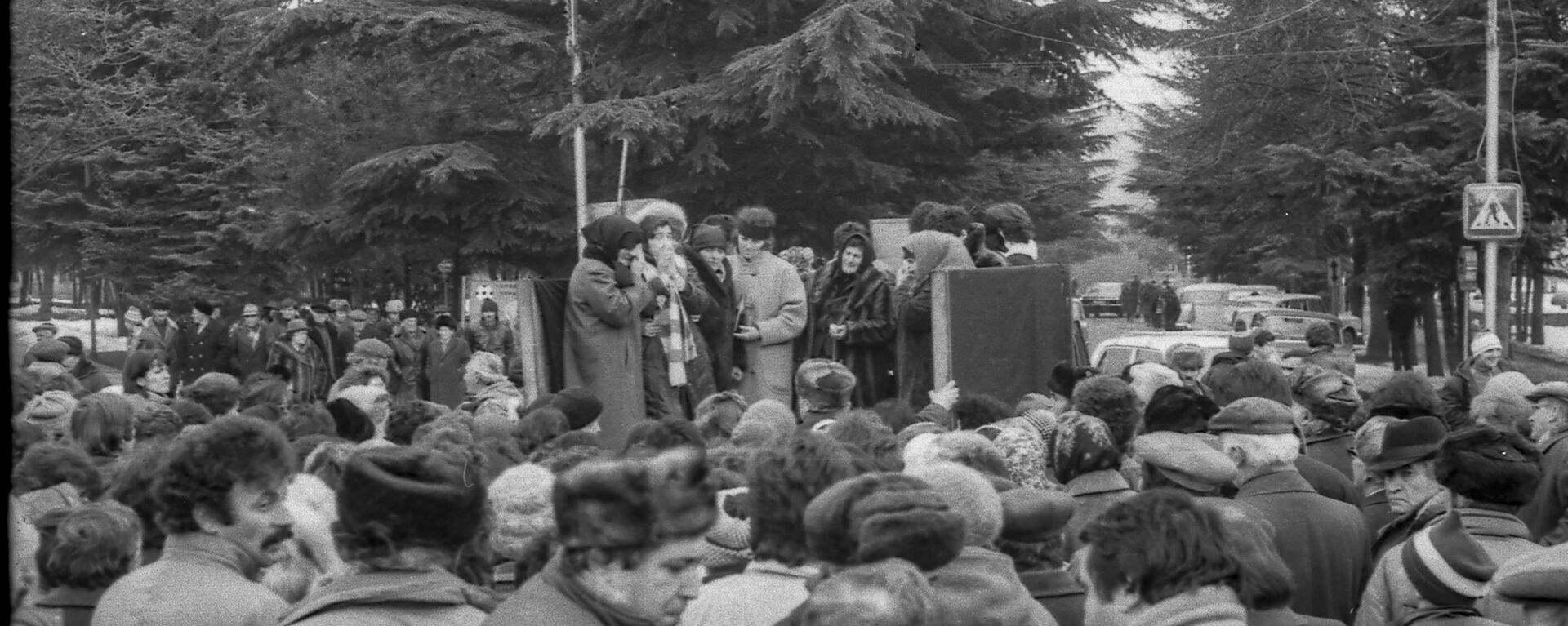 Митинг в Цхинвале. 1991 г. - Sputnik Южная Осетия, 1920, 19.01.2022