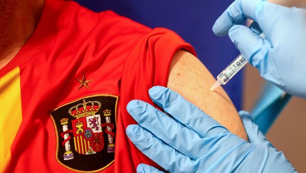 Вакцинация от коронавируса в Мадриде - Sputnik Южная Осетия