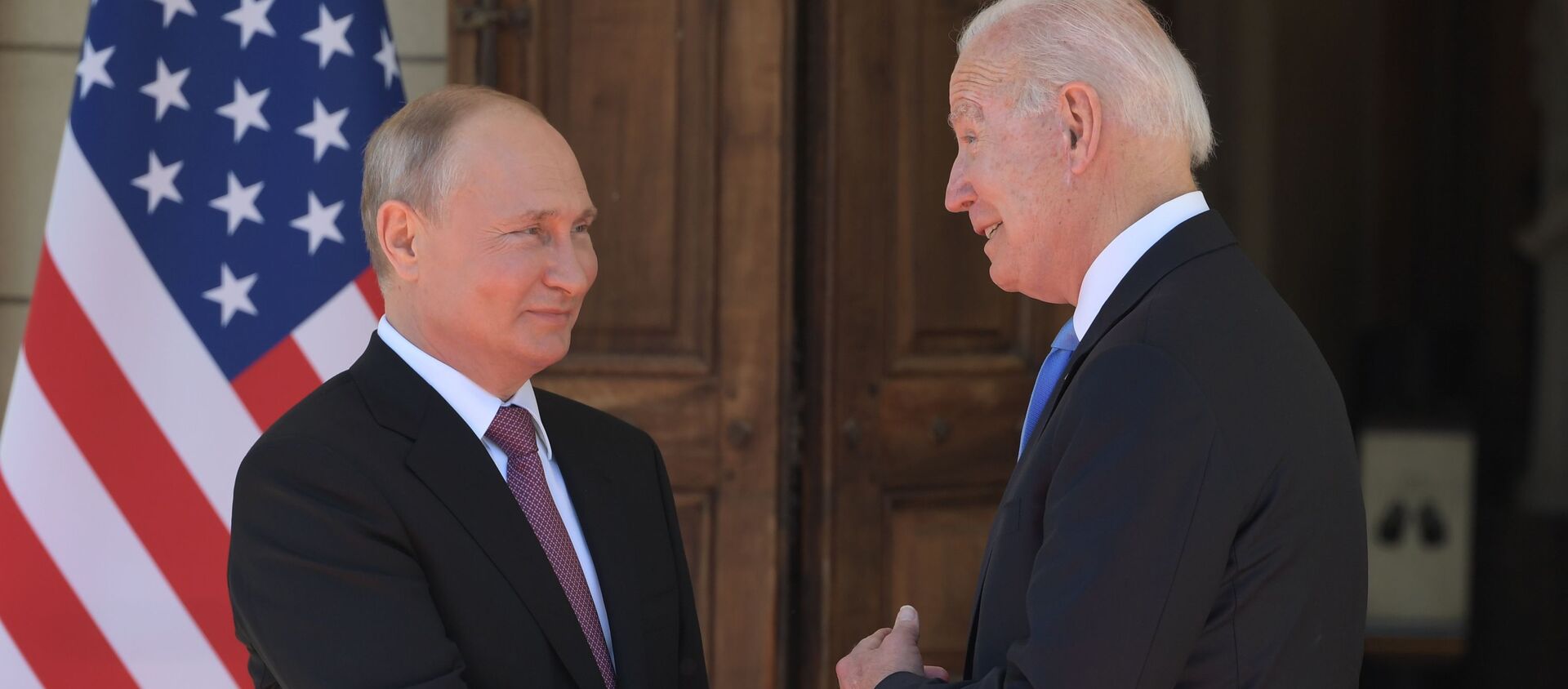 Встреча президентов России и США В. Путина и Дж. Байдена в Женеве - Sputnik Южная Осетия, 1920, 17.06.2021