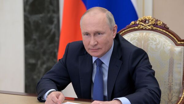  Президент России Владимир Путин. Архивное фото  - Sputnik Южная Осетия