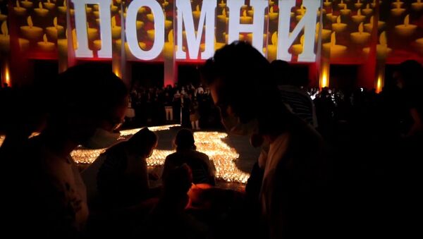 Помни: тысячи свечей зажги на Поклонной горе в День памяти и скорби - Sputnik Южная Осетия