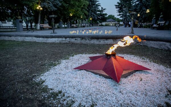 Памятное мероприятие, посвященное 80-й годовщине начала Великой отечественной войны - Sputnik Южная Осетия