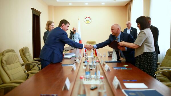 Визит сенаторов: с кем встретилась и что обсудила в Цхинвале делегация Совфеда - видео - Sputnik Южная Осетия