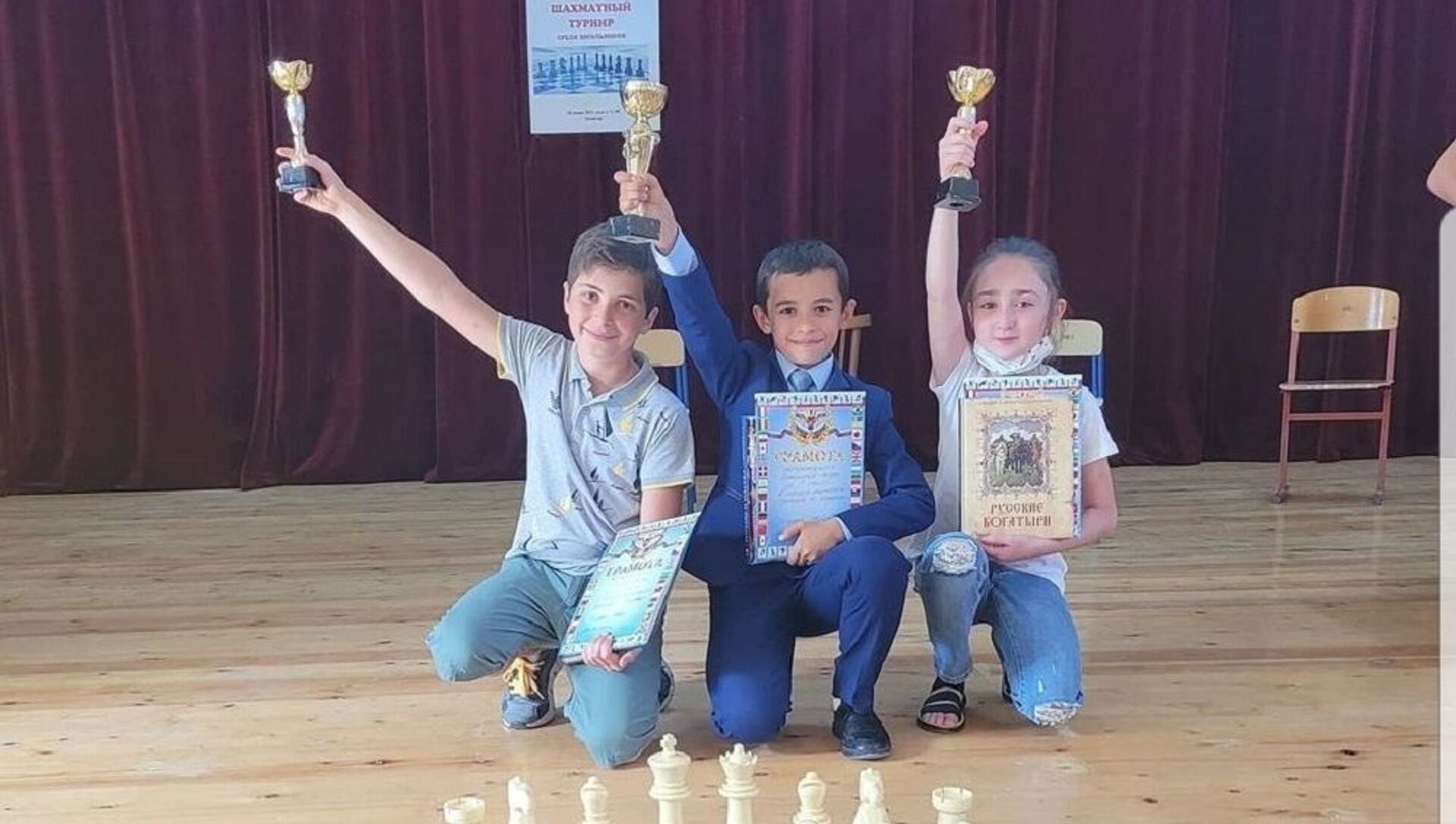 Республиканский детский турнир по шахматам - Sputnik Южная Осетия, 1920, 27.06.2021