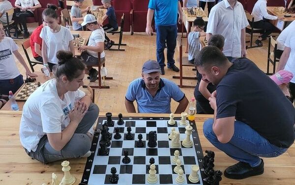 Республиканский детский турнир по шахматам - Sputnik Южная Осетия