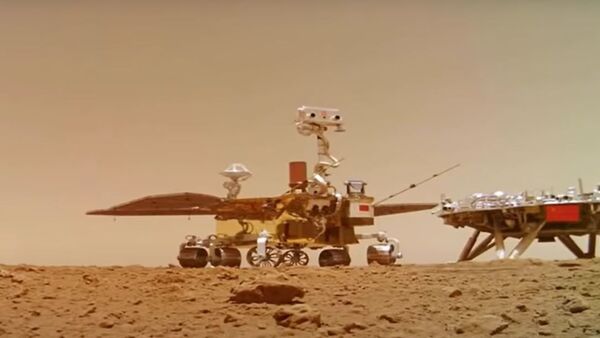 Китай опубликовал новые кадры с Марса - видео - Sputnik Южная Осетия