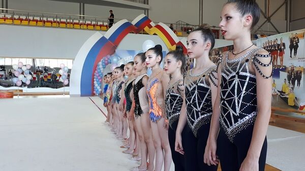 Южноосетинские гимнастки. Архивное фото  - Sputnik Южная Осетия