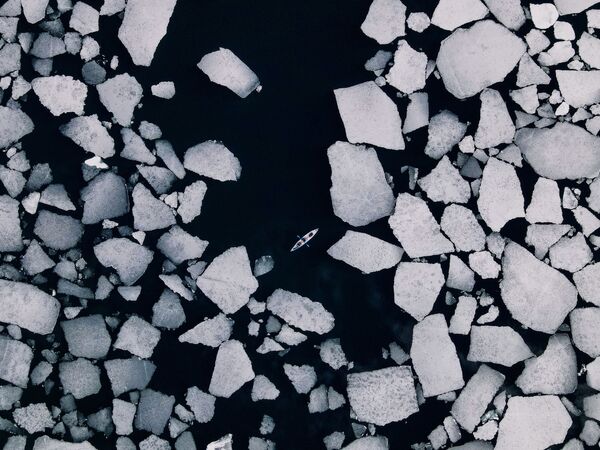 Снимок Уходящие льды Байкала Дмитрия Купрацевича, ставший одним из победителей фотоконкурса «Моя Планета. Россия в деталях» - Sputnik Южная Осетия