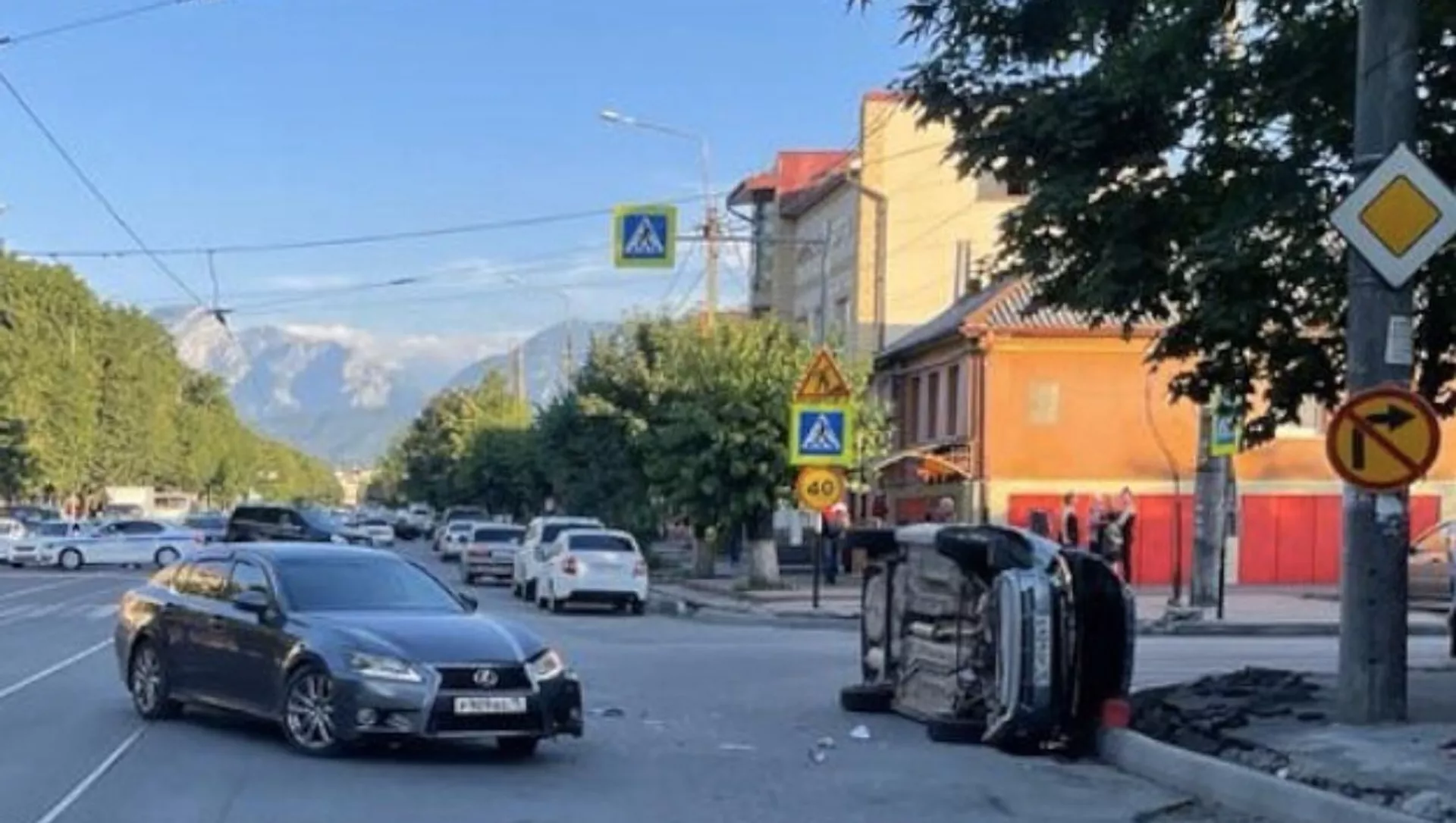 Два человека пострадали в ДТП во Владикавказе  